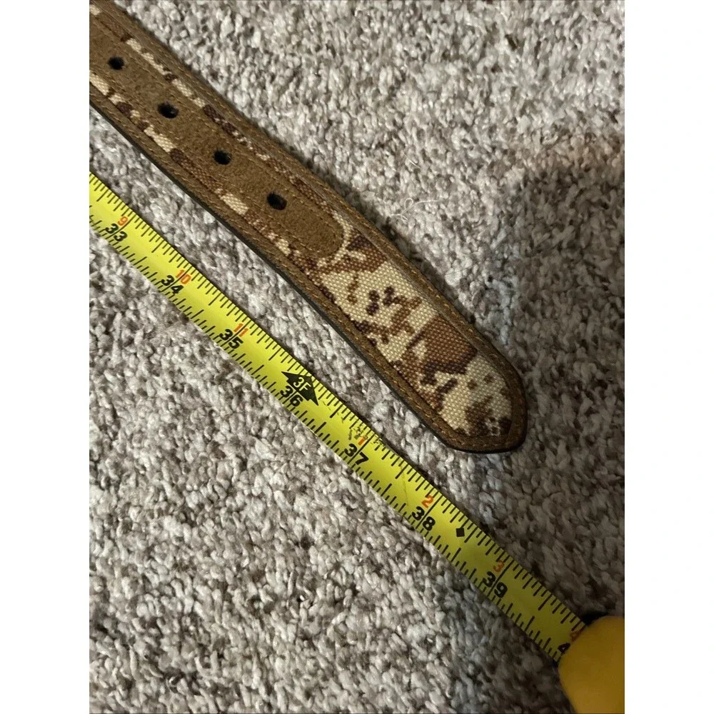 Ariat Mens Desert Camo American Flag Leather Belt Size 30 Western